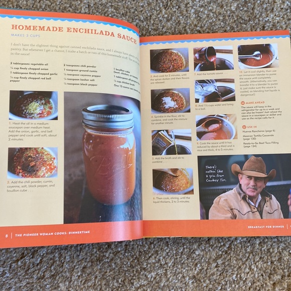 The Pioneer Woman Cooks Dinnertime Cookbook by Ree Drummond hardcover - Picture 8 of 8